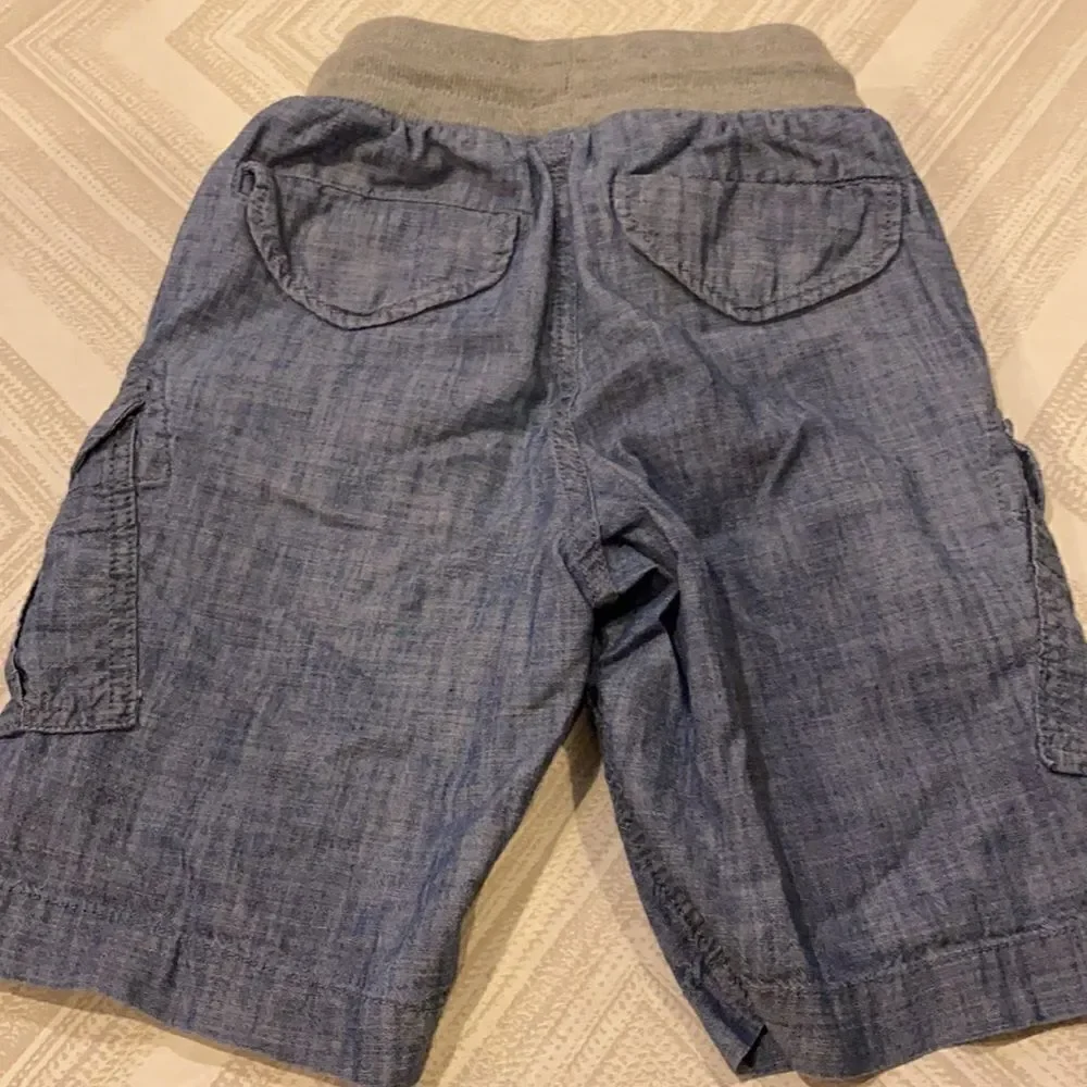 Gap Kids Little Boys Light Blue Cargo Shorts